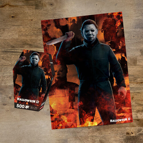 Halloween II Michael Myers Coffin Box 500-Piece Jigsaw Puzzle