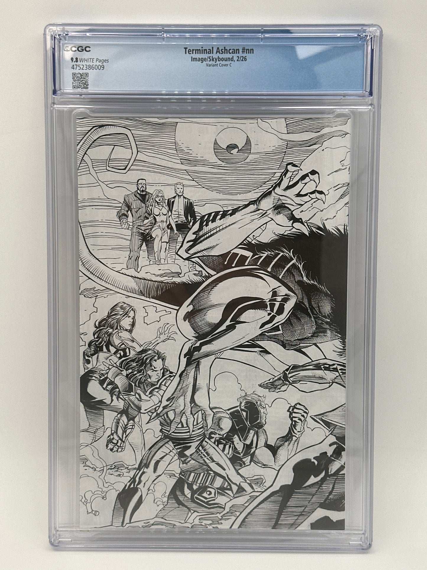Terminal #1 Retailer Exclusive Ashcan Wraparound Set of 2 Covers C/D CGC 9.8
