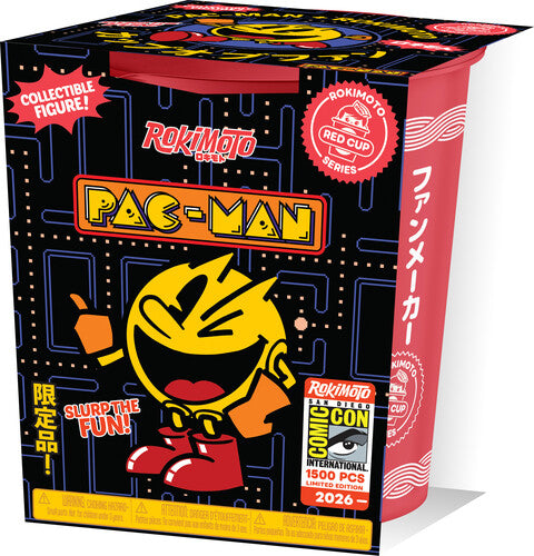 Pac-Man with Cherries Rokimoto Cup of Fun 4-Inch Figure – SDCC 2026 Exclusive