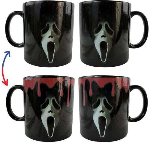 Ghost Face 15-Ounce Heat Change Ceramic Coffee Mug
