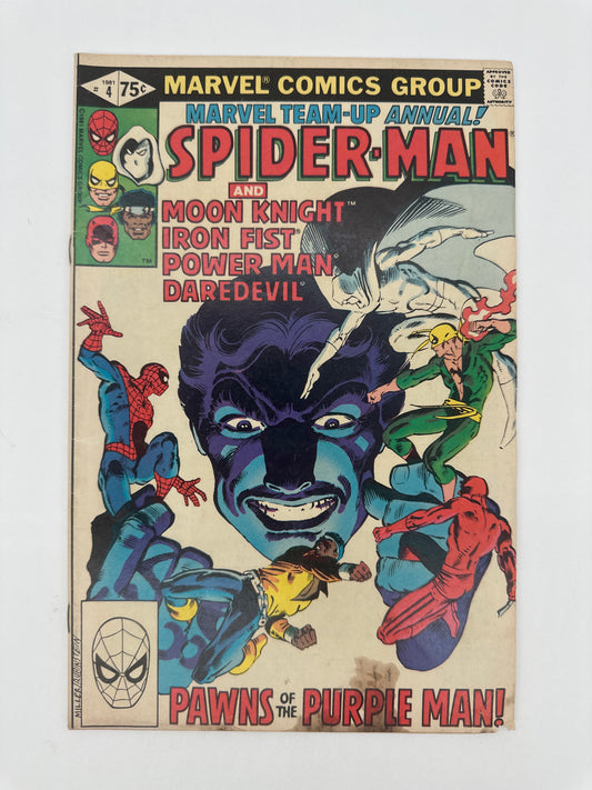 Marvel Team-Up Annual #4 VG