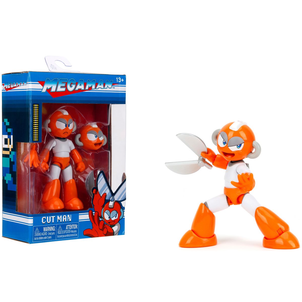 Mega Man 1:12 Scale Wave 2 Cut Man Action Figure