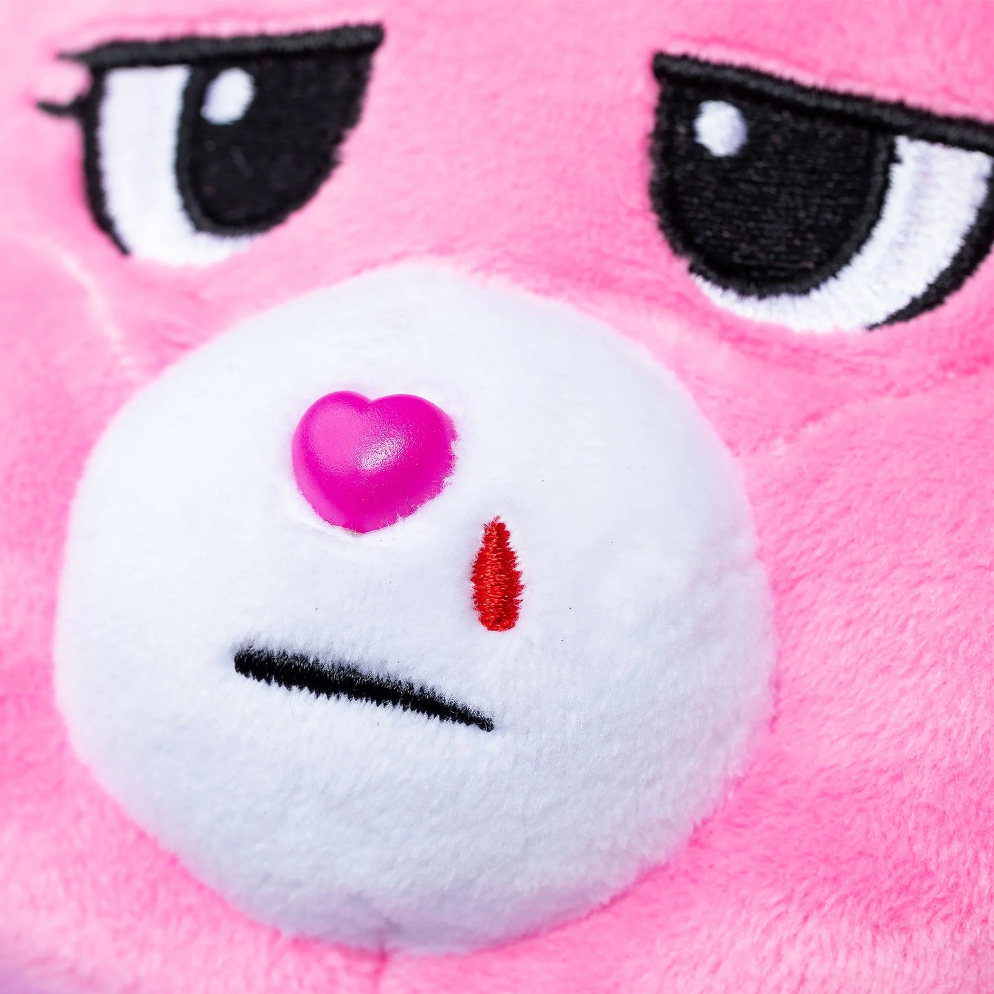 Netflix - Care Bears x Stranger Things Cheer Bear as Eleven, 12 Inch Plush