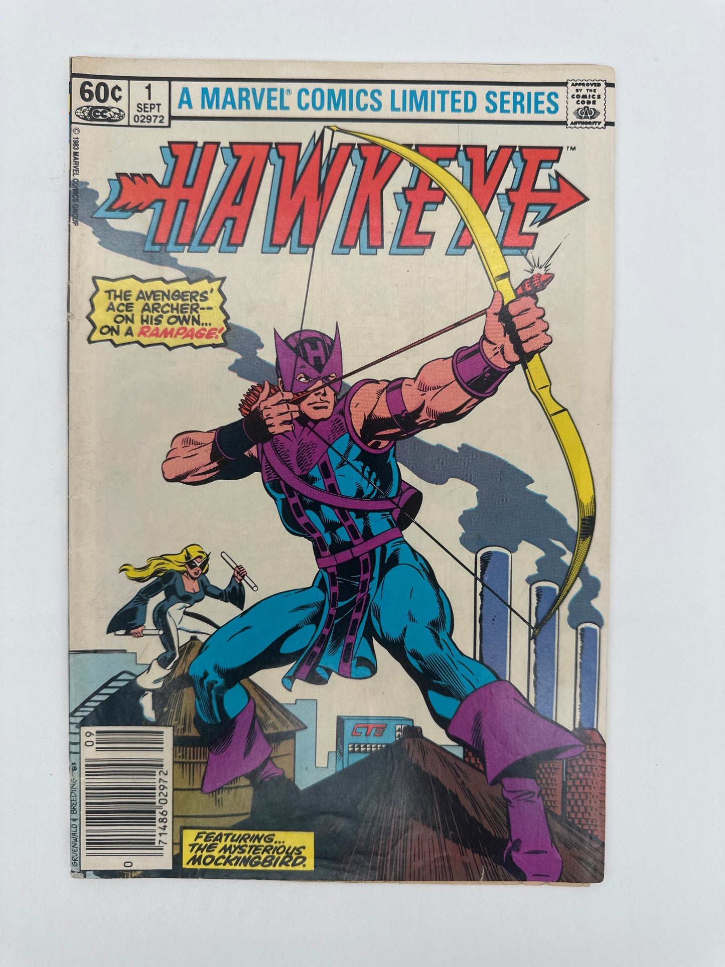 Hawkeye #1 Newsstand VF
