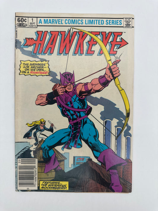 Hawkeye #1 Newsstand VF