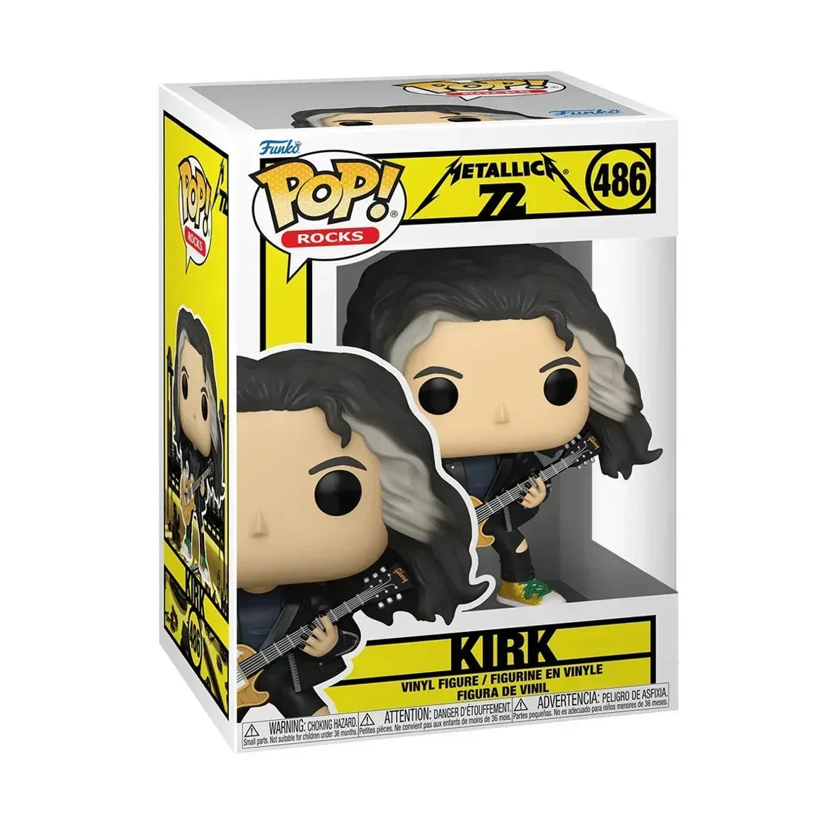 Metallica Full Set of Four (72 Seasons) Funko Pop! Vinyl Figures #484-487 - Glass City Comics & Collectibles