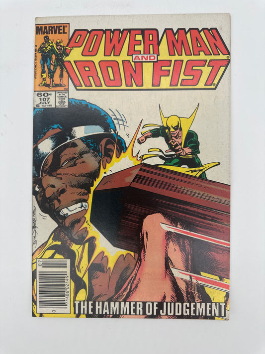 Power Man and Iron Fist #107 Newsstand VF