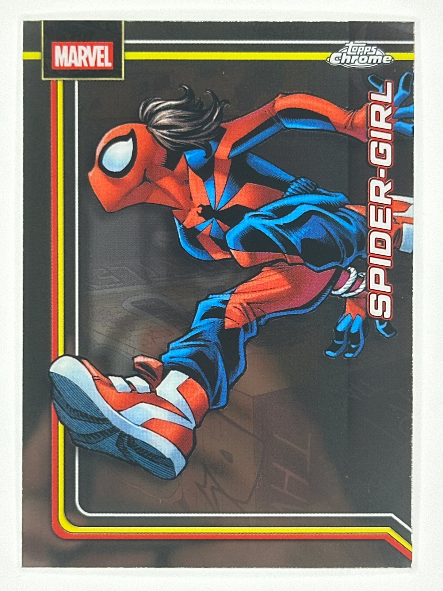 2026 Topps Marvel Chrome 161 Spider-Girl Base Card