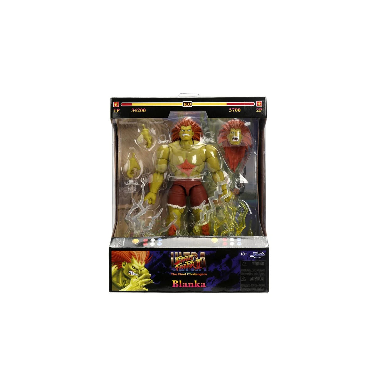 Ultra Street Fighter II Blanka 6-Inch Scale Deluxe Action Figure