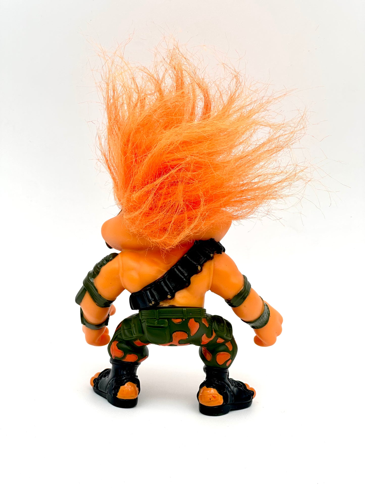 Vintage 1992 Battle Trolls Sgt. Troll Action Figure – Complete Original Hasbro Release