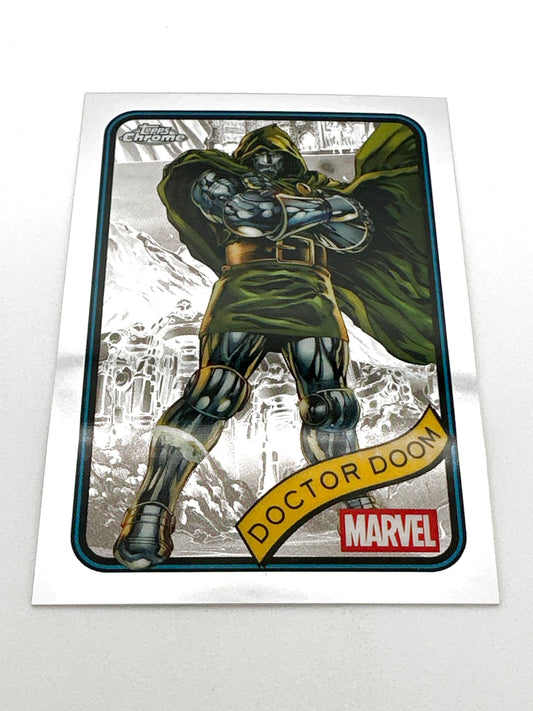 Marvel Topps Chrome Doctor Doom Base