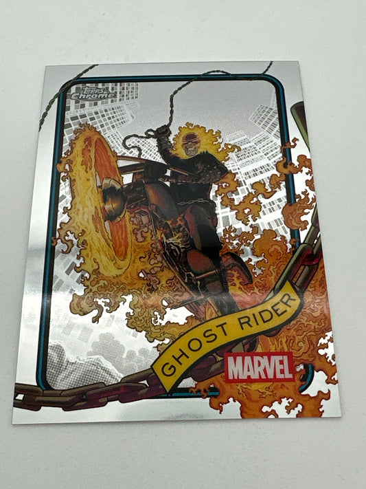 Marvel Topps Chrome Ghost Rider Base