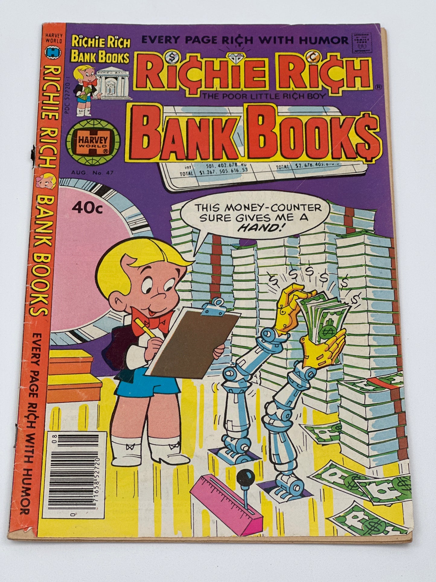 Richie Rich Bank Books #47 VG/FN