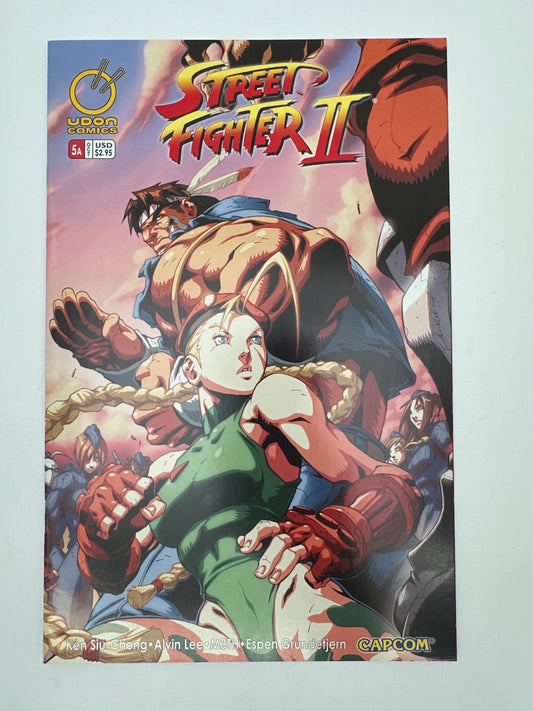 Street Fighter II #5A VF/NM