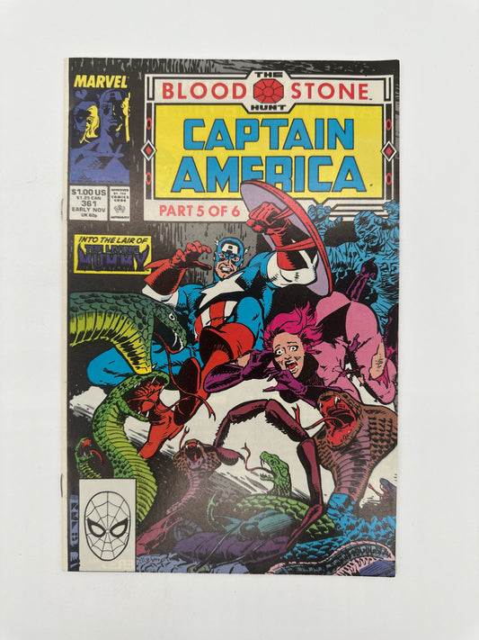 Captain America #361 NM