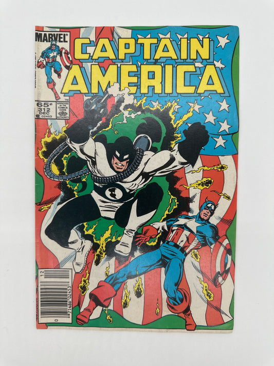 Captain America #312 Newsstand VF