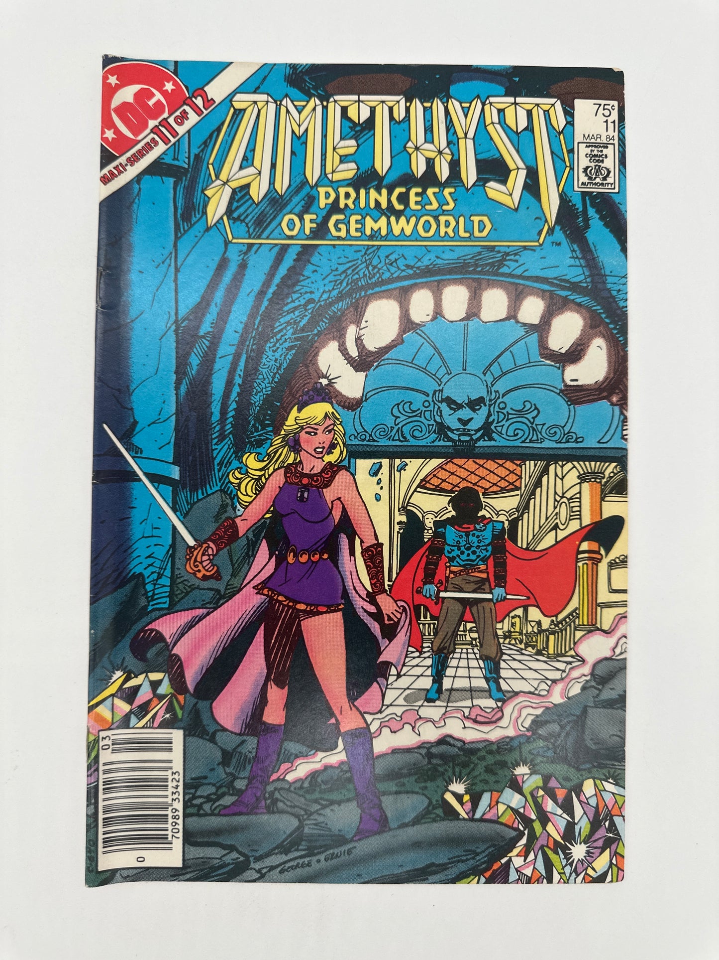 Amethyst Princess of Gemworld Maxi-Series #11 Newsstand VF
