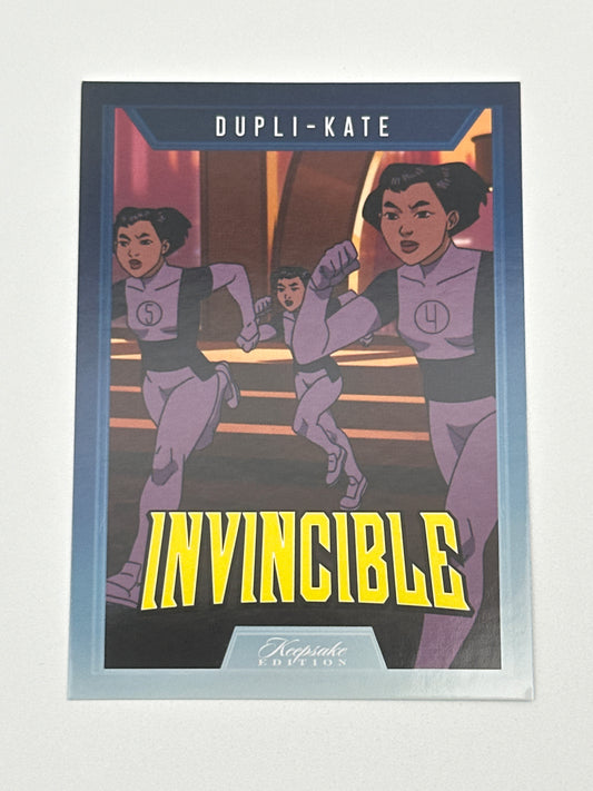 2025 Invincible Season 1 Keepsake Trading Card #077 Dupli-Kate Base Card