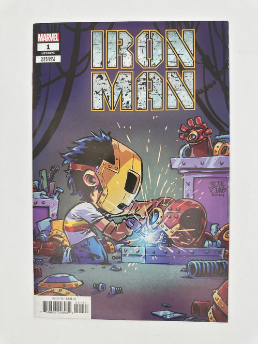 Iron Man #1E (671) Skottie Young Variant NM