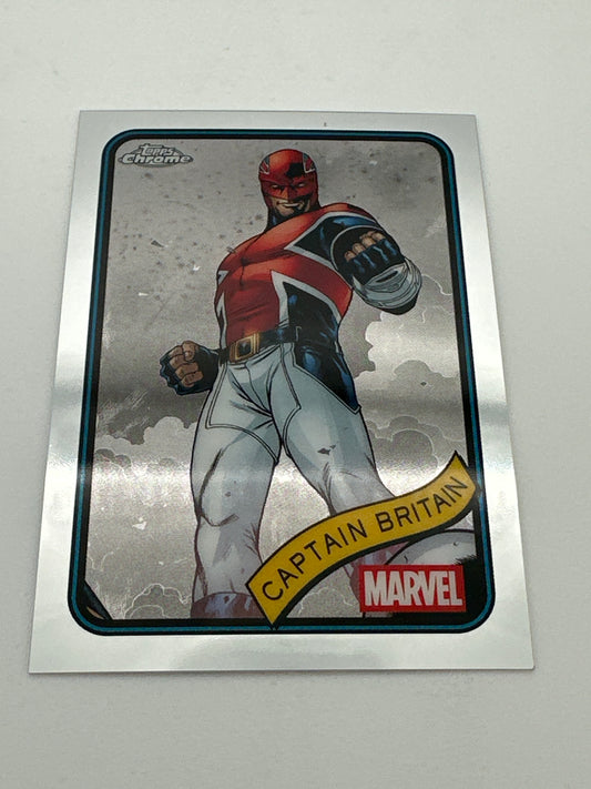Marvel Topps Chrome Captain Britain Base