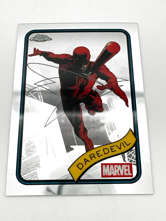Marvel Topps Chrome Daredevil Base