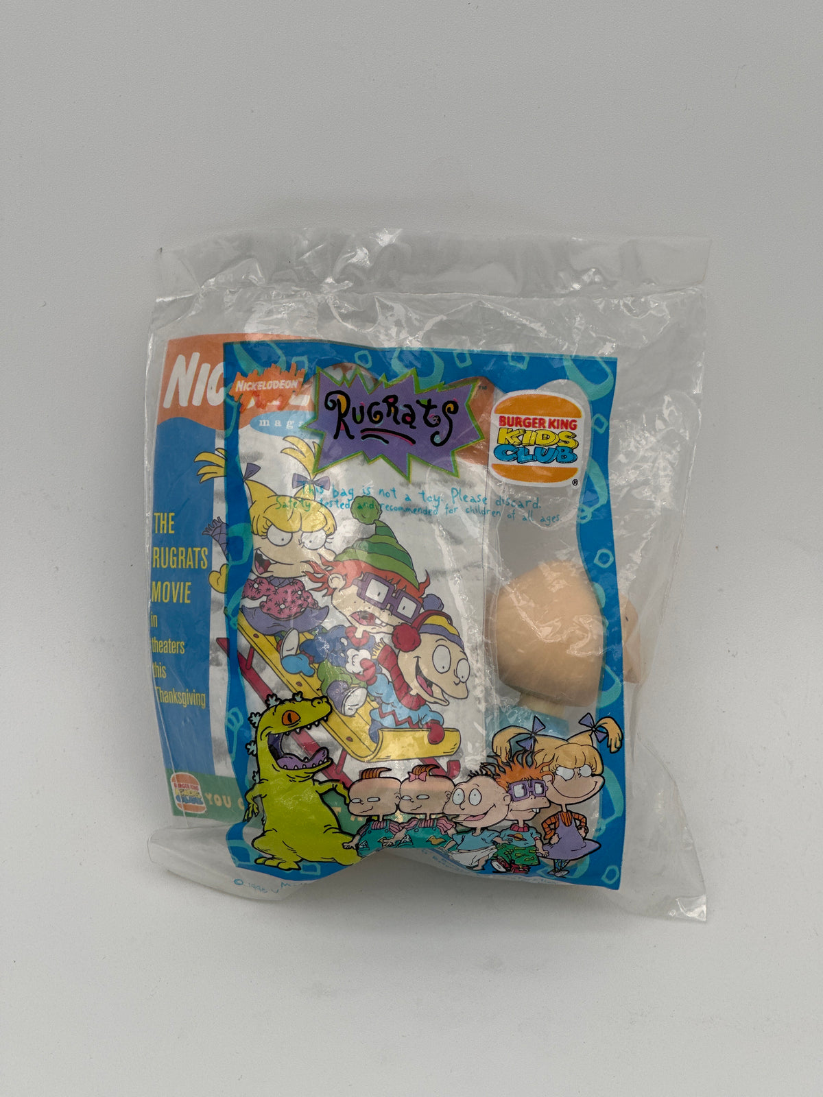 Burger King Kid Club Nickelodeon Rugrats Tommy Pickles SEALED