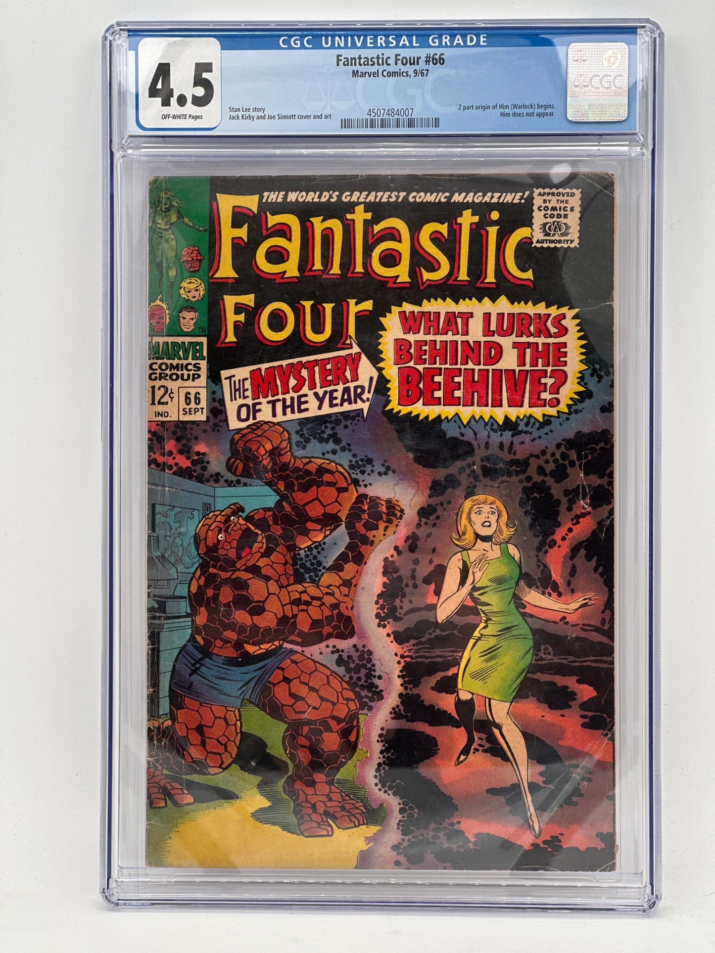 Fantastic Four #66 CGC 4.5