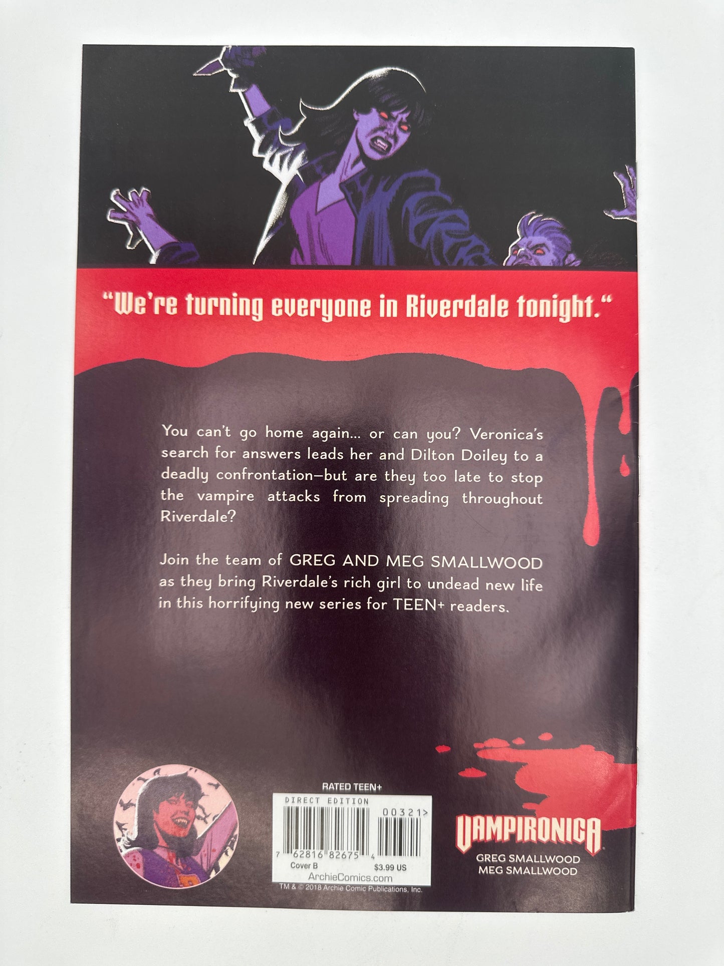 Vampironica #3B Francesco Francavilla Cover NM