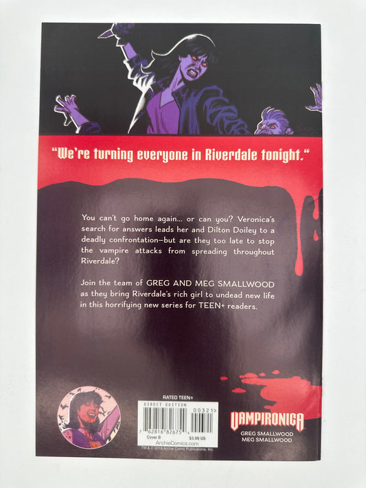 Vampironica #3B Francesco Francavilla Cover NM
