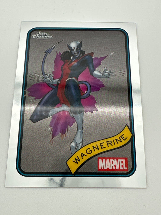 Marvel Topps Chrome Wagnerine Base