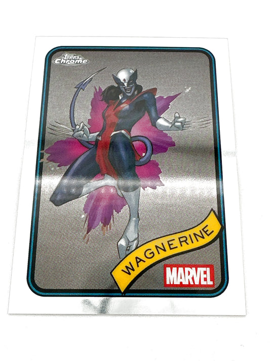 Marvel Topps Chrome Wagnerine Base
