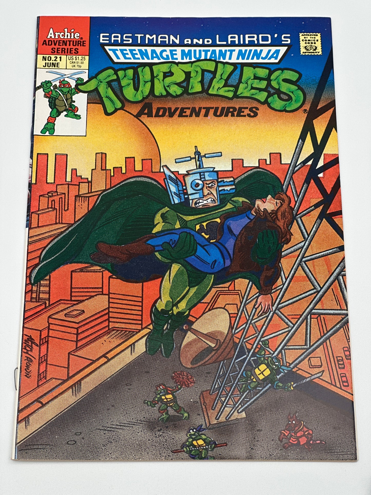 Teenage Mutant Ninja Turtles Adventures Vol. 2 #21 VF