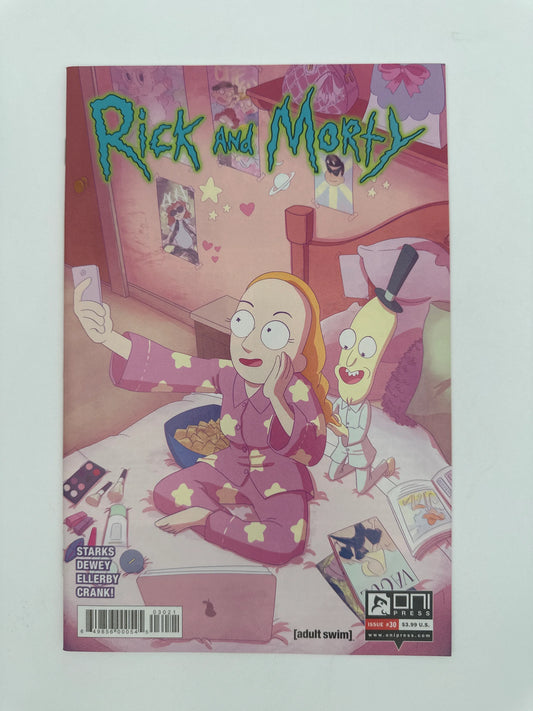 Rick and Morty #30 Olly Moss Variant NM