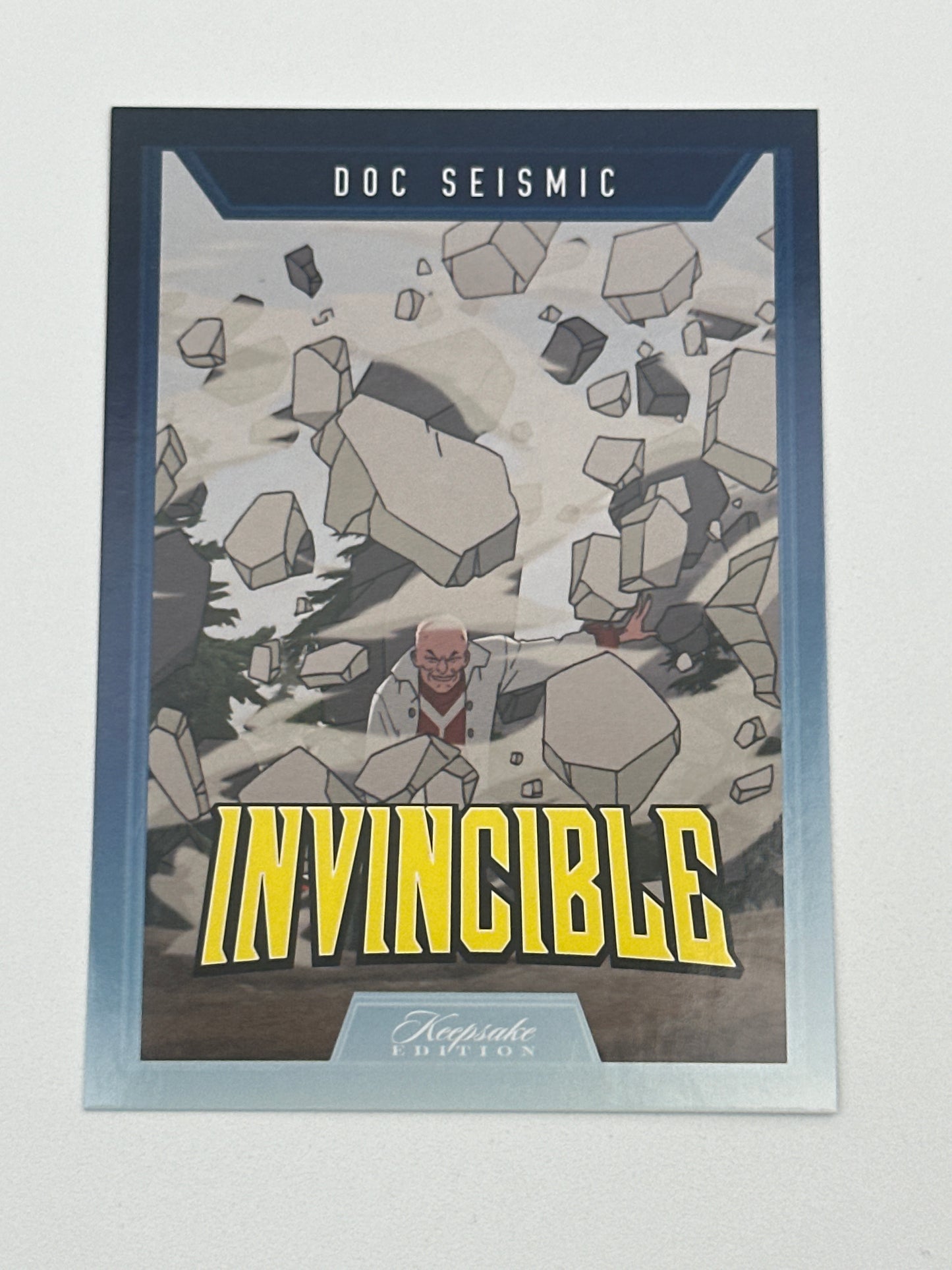 2025 Invincible Season 1 Keepsake Trading Card #089 Doc Seismic Base Card