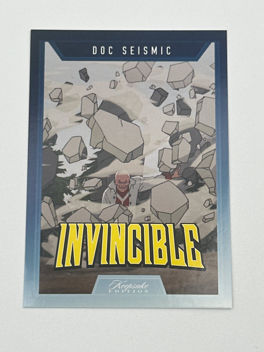 2025 Invincible Season 1 Keepsake Trading Card #089 Doc Seismic Base Card