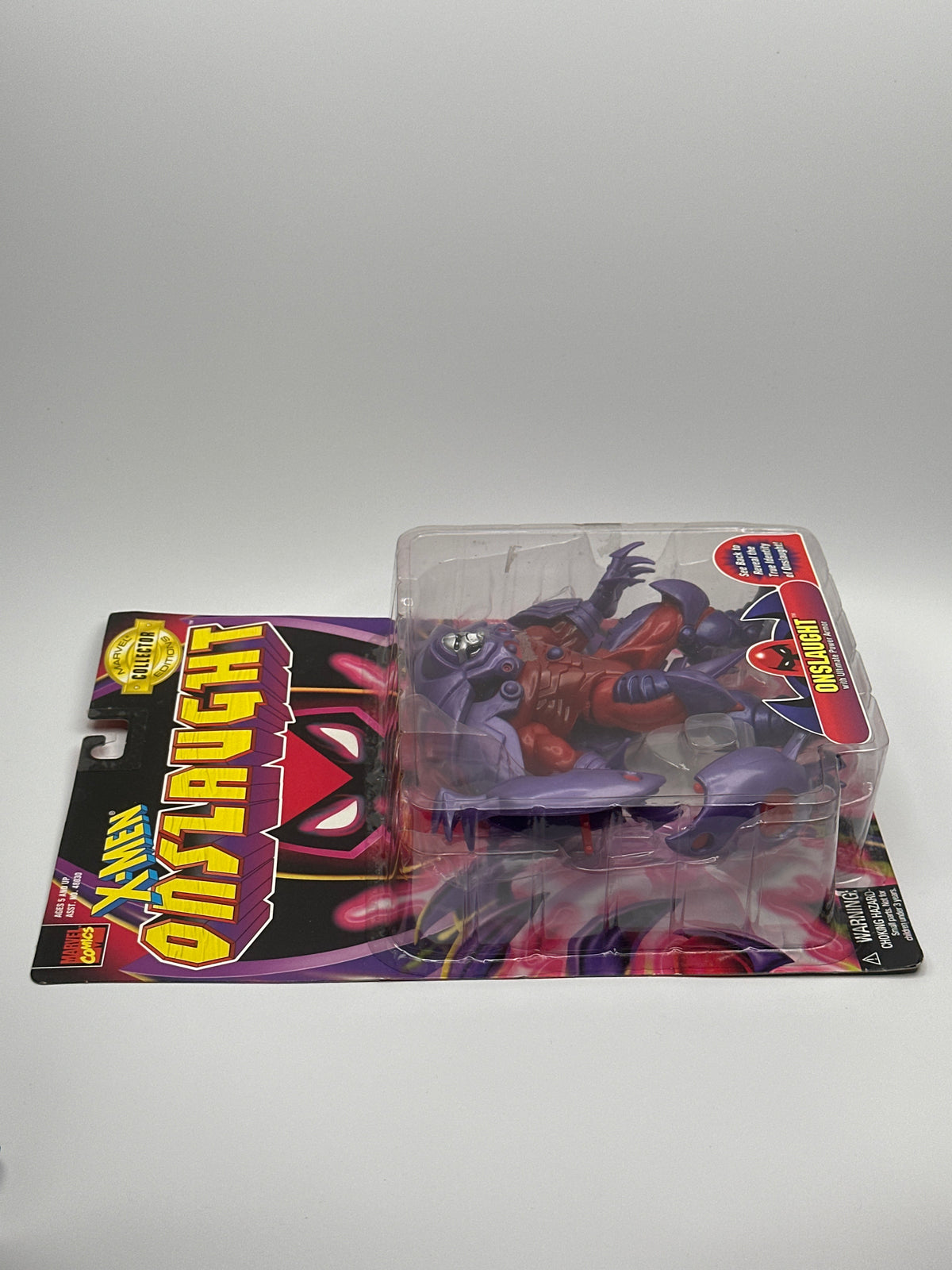X-Men Onslaught with Ultimate Power Armor Toy Biz Action Figure – 1997 Sealed