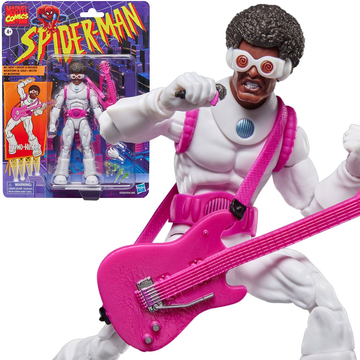 Spider-Man Marvel Legends Retro Cardback Hypno-Hustler 6-Inch Action Figure
