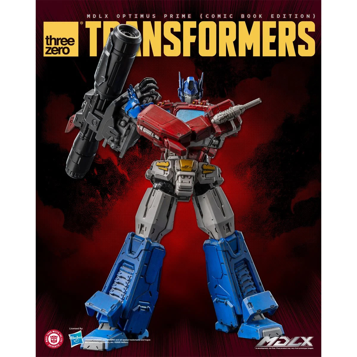 Transformers Optimus Prime Comic Book Edition MDLX Action Figure
