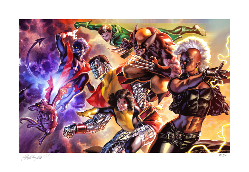 The X-Men Fine Art Print by artist Felipe Massafera