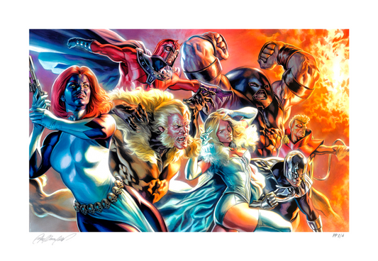 The Brotherhood of Mutants Fine Art Print by artist Felipe Massafera