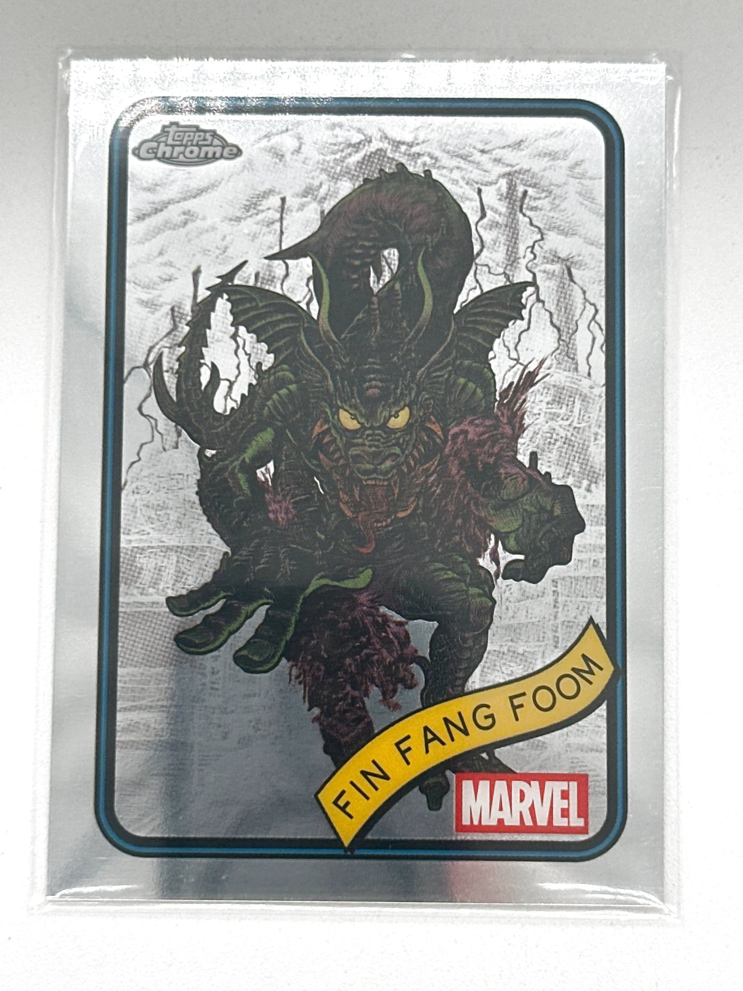 2025 Topps Marvel Chrome #053 Fin Fang Foom Base
