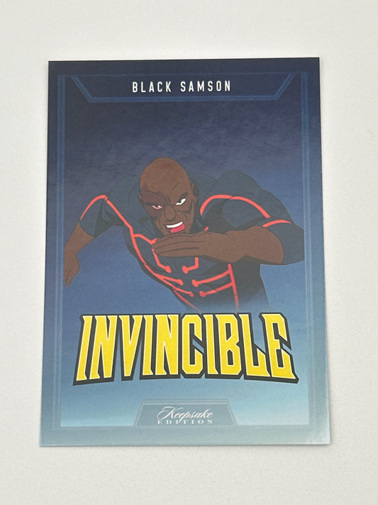 2025 Invincible Season 1 Keepsake Trading Card #047 Black Samson Base Card
