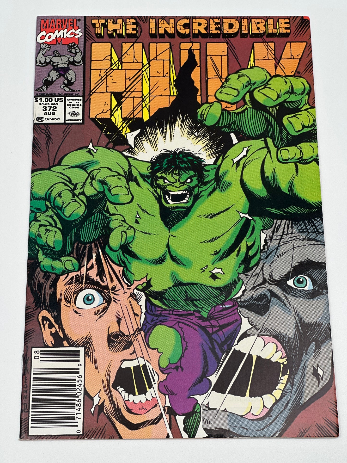 The Incredible Hulk #372 CVR A Newsstand NM