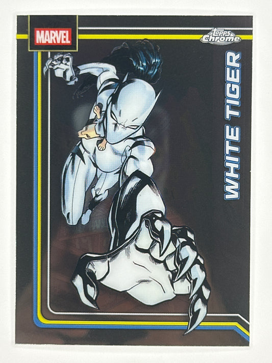 2026 Topps Marvel Chrome 197 White Tiger Base Card