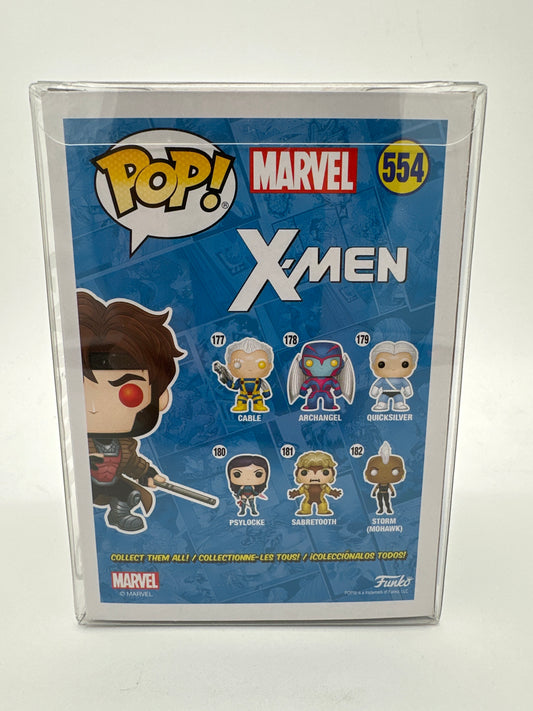 Signed Funko Pop! #554 Gambit