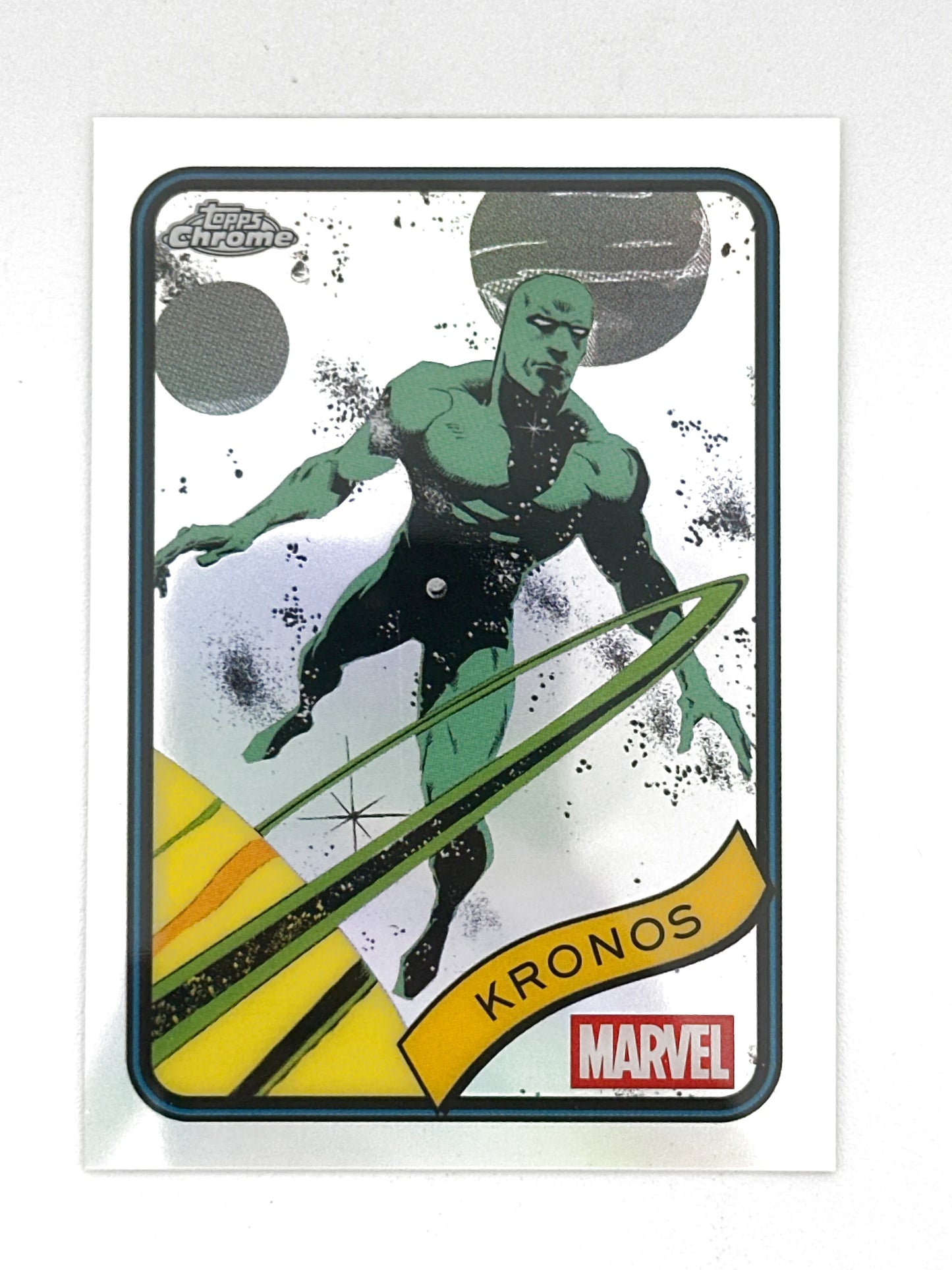 2025 Topps Marvel Chrome #025 Kronos Base Refractor