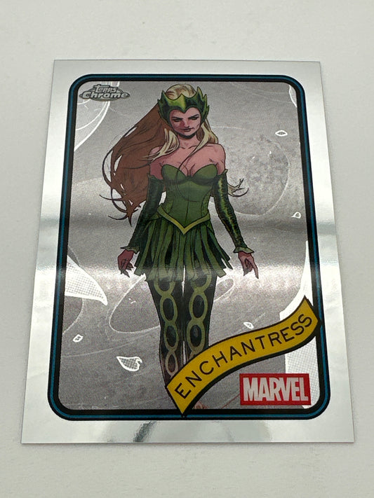 Marvel Topps Chrome Enchantress Base