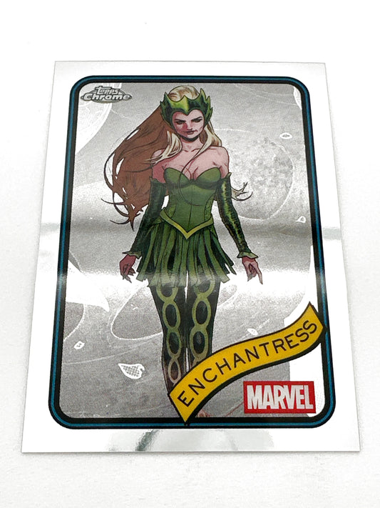 Marvel Topps Chrome Enchantress Base