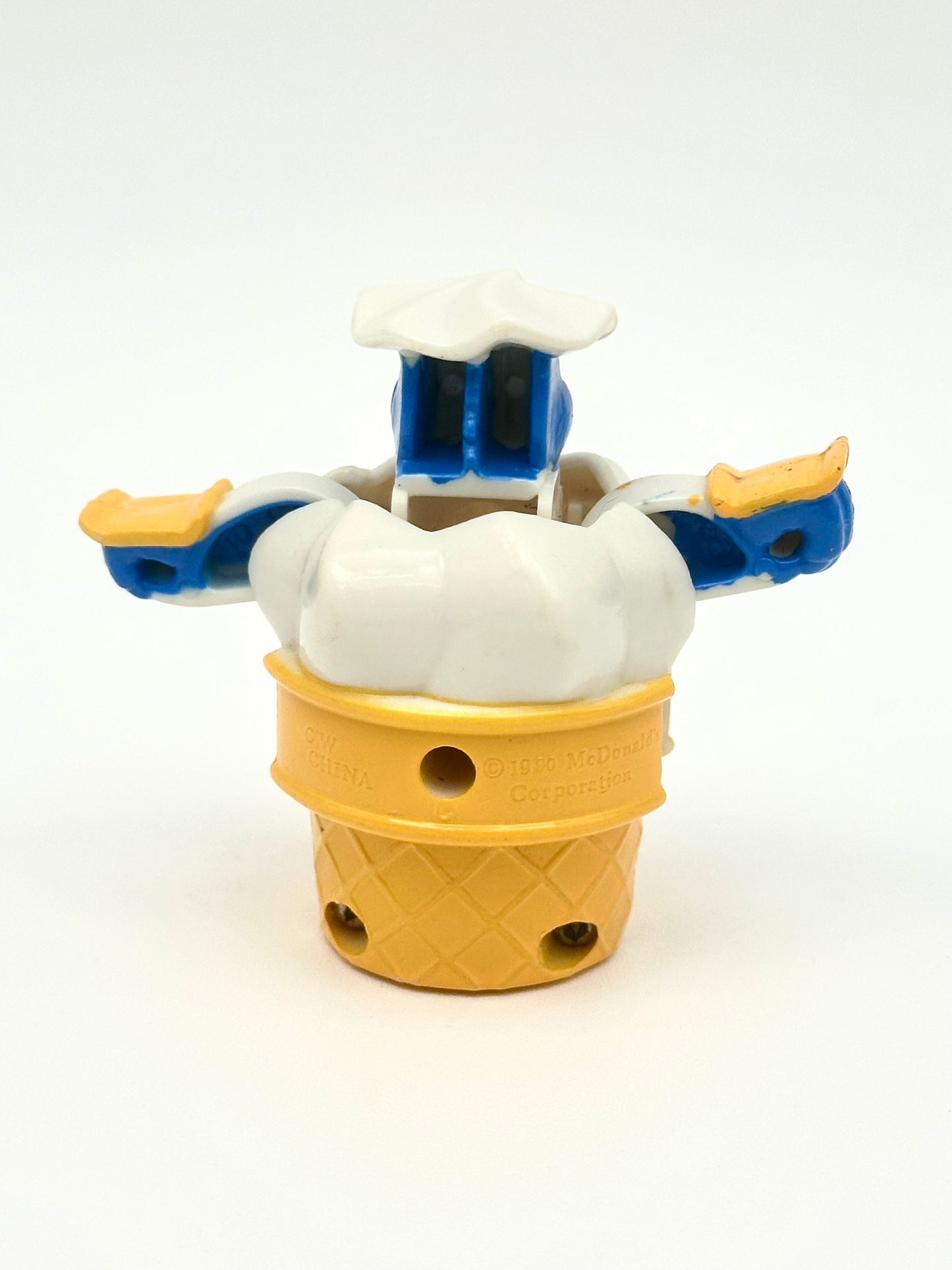 1991 McDonald's McDino Changeables McDino Cone Transforming Toy