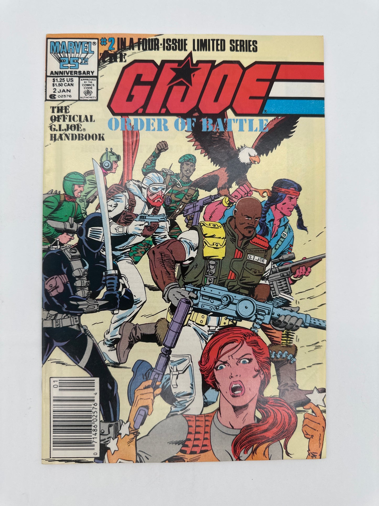 G.I. Joe Order of Battle #2 Newsstand VF